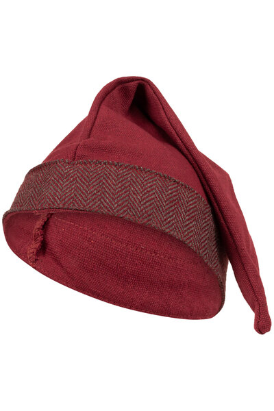 Viking hat Toki, burgundy