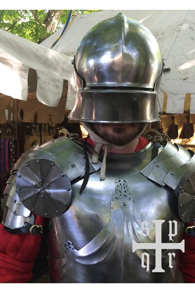 Gothic pauldrons, 15th century