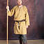 Historical tunic with authentic lining, honey brown