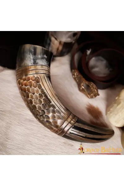 Dragon drinking horn