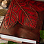 Leather Diary autumn leaf