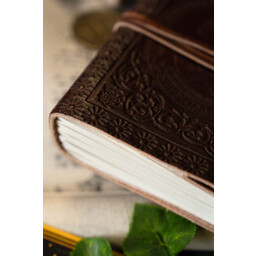 Leather journal knight