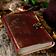 Lord of Battles Leather book Yggdrasil with lock