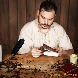 Leather book Yggdrasil with lock