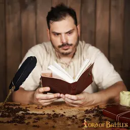 Leather book Yggdrasil with lock