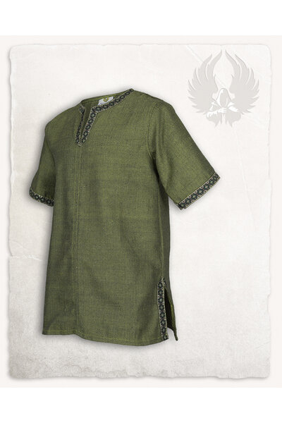 Sigbert tunic herringbone, green