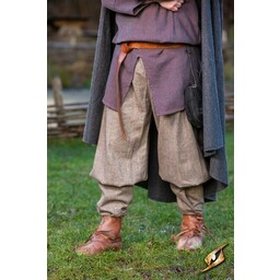 Rusvik trousers Ull, herringbone pattern, light brown