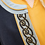 Embroidered Viking kaftan, blue