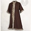 Jarl fur caftan, brown