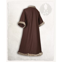 Jarl fur caftan, brown