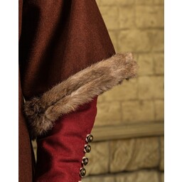 Jarl fur caftan, brown