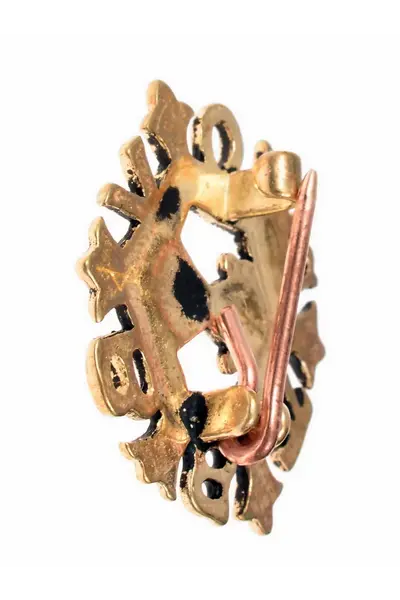 Medieval brooch Amours