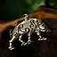 Celtic pendant Knocknagael boar silvered