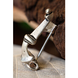 Crossbow fibula Lîmes (40-70 AD), silvered