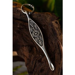 Birka ear spoon, grave 523, silvered