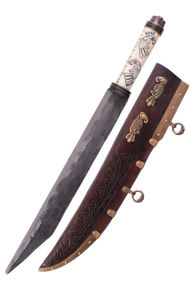 Viking scramaseax Hugin and Munin