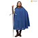 Mythrojan 14th century cloak Bocksten Man, wool, blue