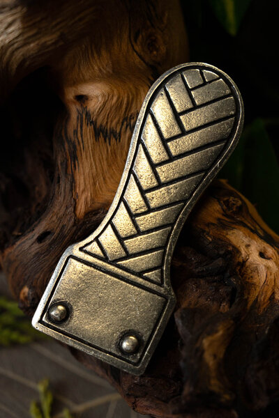 Belt fitting Big Migration, bronze