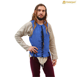 14th-15th Century Pourpoint, Wool, Blue