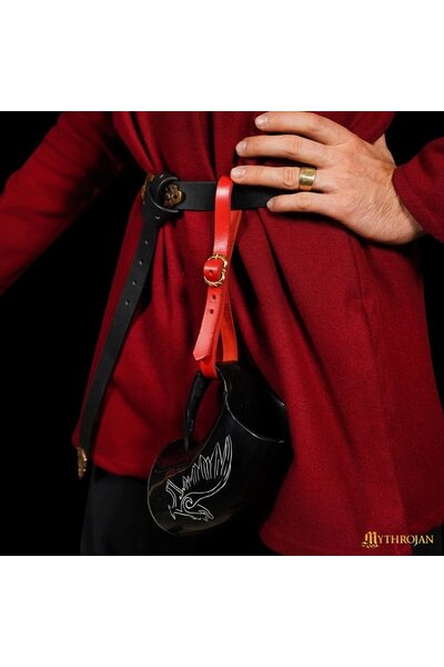 Belt holder for cups, red