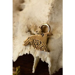 Odin and Sleipnir pendant from Gotland