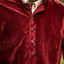 Jacket with open sleeves, red