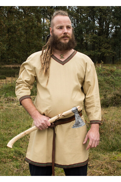 Sand colored Viking tunic