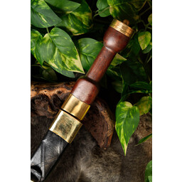 Sgian achlais with knife and fork