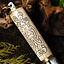 Viking seax Borre style with bone grip