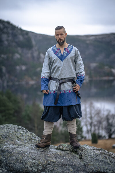 Viking Tunic Haakon, grey