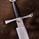Deepeeka Irish sword with ring pommel