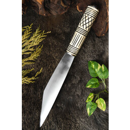 Viking seax with bone grip