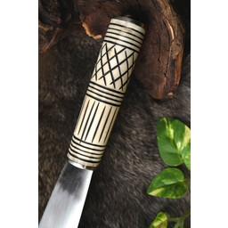 Viking seax with bone grip