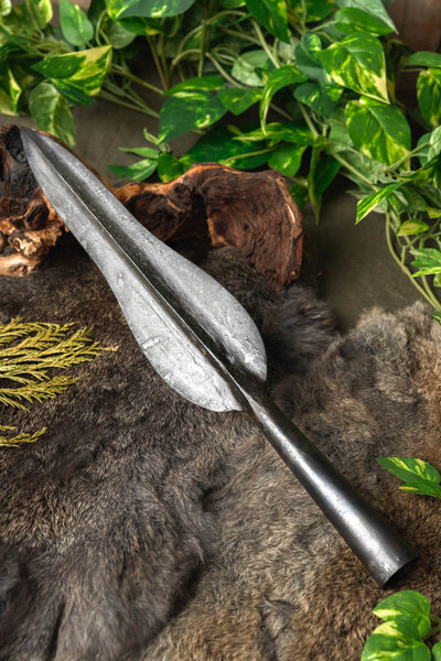 Hand Forged Spearhead