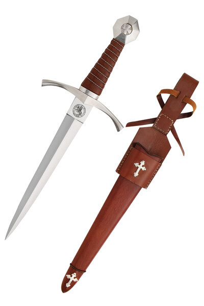 Medieval dagger Templars seal