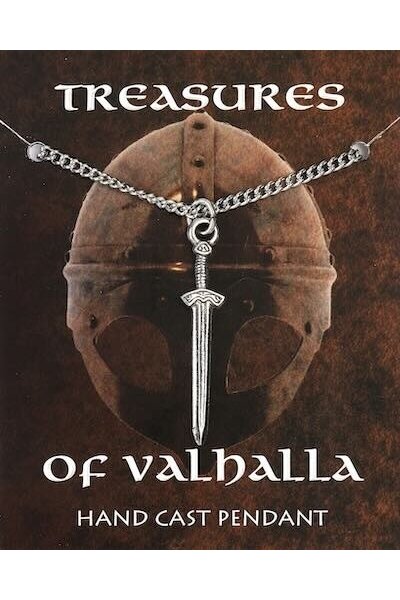 Viking sword necklace