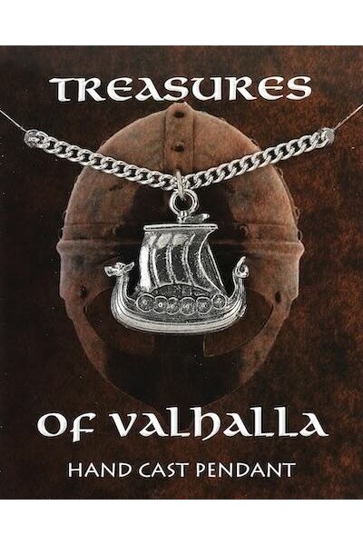 Necklace Viking drakkar