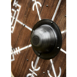 Viking shield Vegvisir with rawhide