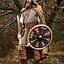 Viking shield Vegvisir with rawhide