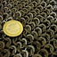 Haubergeon, mixed, flat rings, round rivets 8 mm