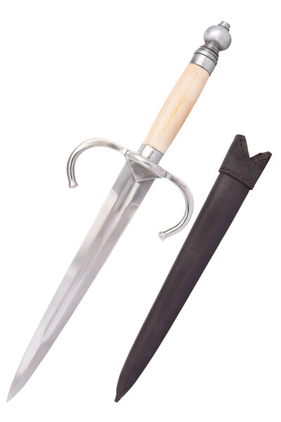 Main-gauche with bone handle