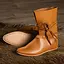 Medieval ankle boots, 13th century