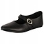 Medieval ladies shoes, black