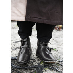Medieval ankle boots 1250-1500