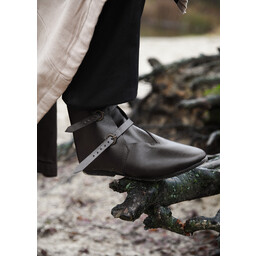 Medieval ankle boots 1250-1500
