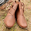 Viking shoes Jorvik with nails, light brown