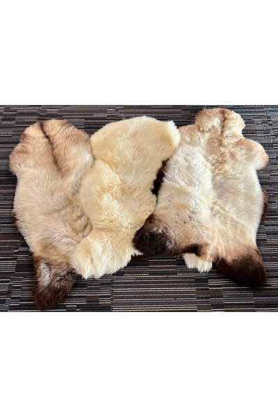 Sheepskin light mottled