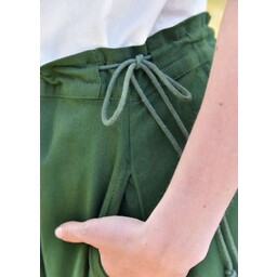 Medieval skirt Melisende, green