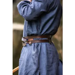 Double belt Ubbe, dark brown