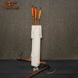 Late medieval fabric quiver